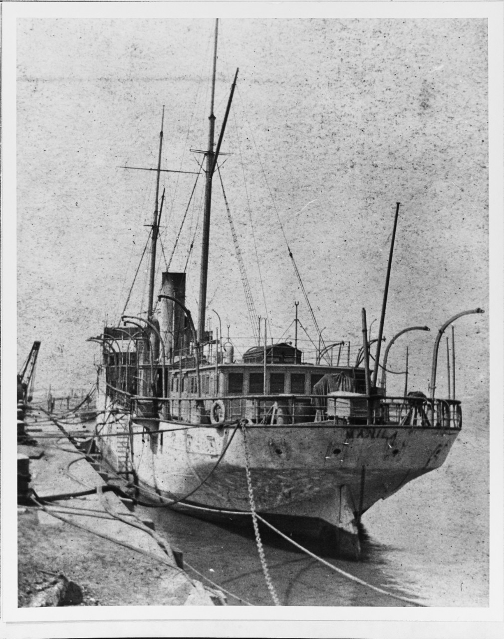 USS MANILA, 1898-1913