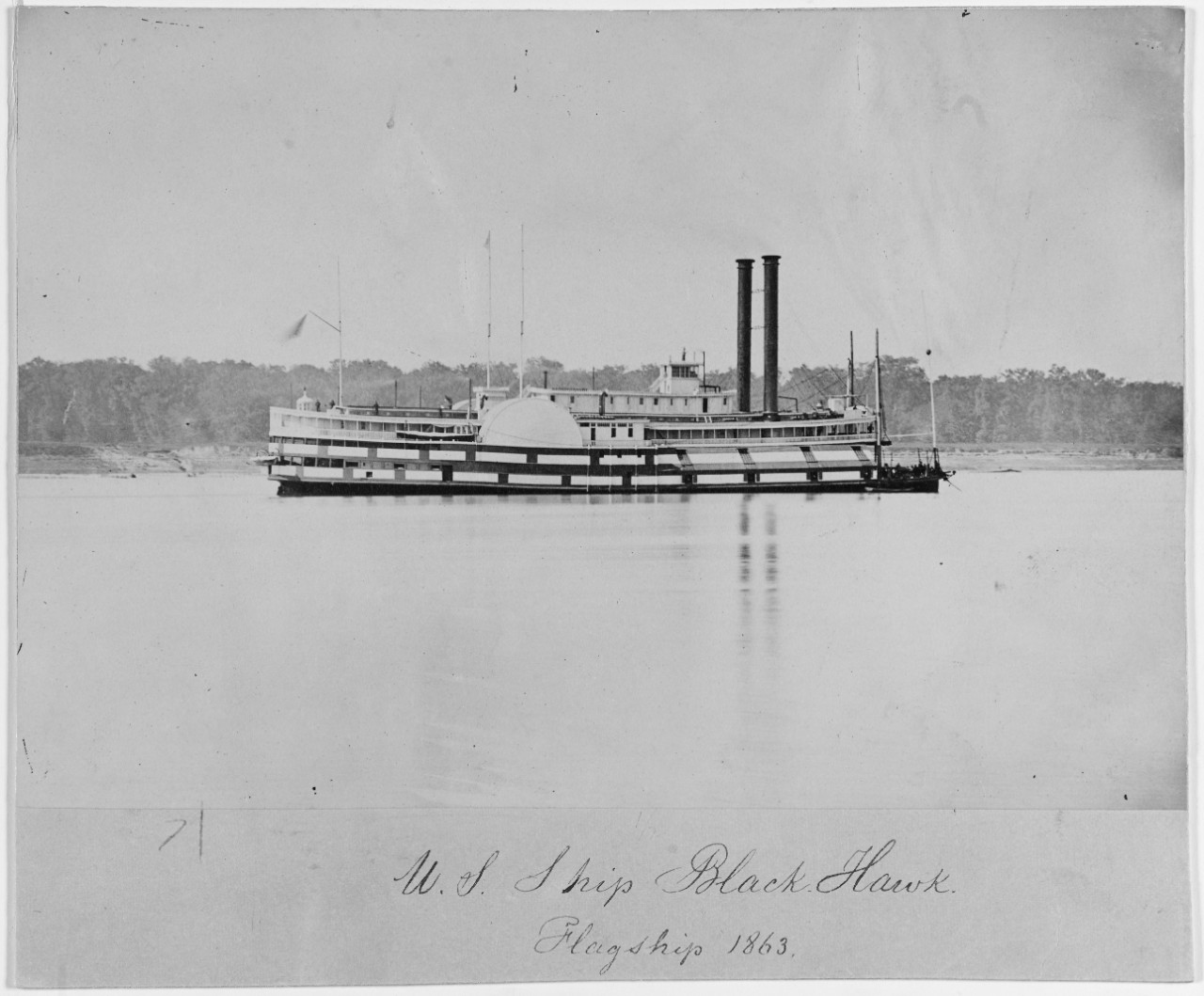 Photo #: NH 499  USS Black Hawk (1862-1865)