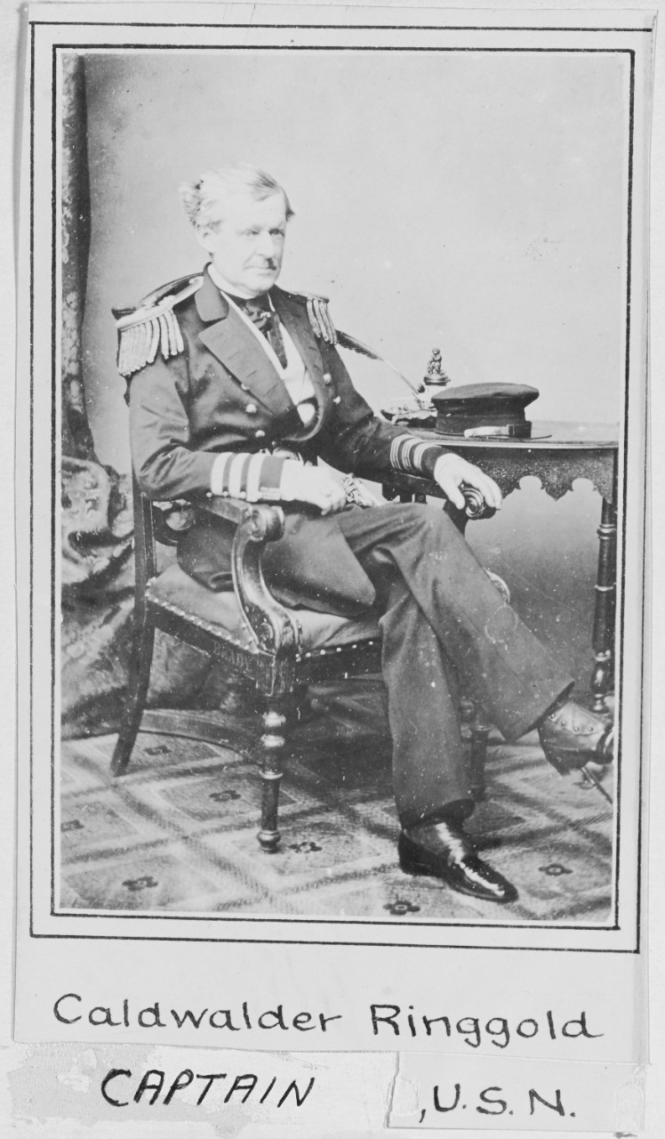 Cadwalader Ringgold, shown here as Captain USN. 