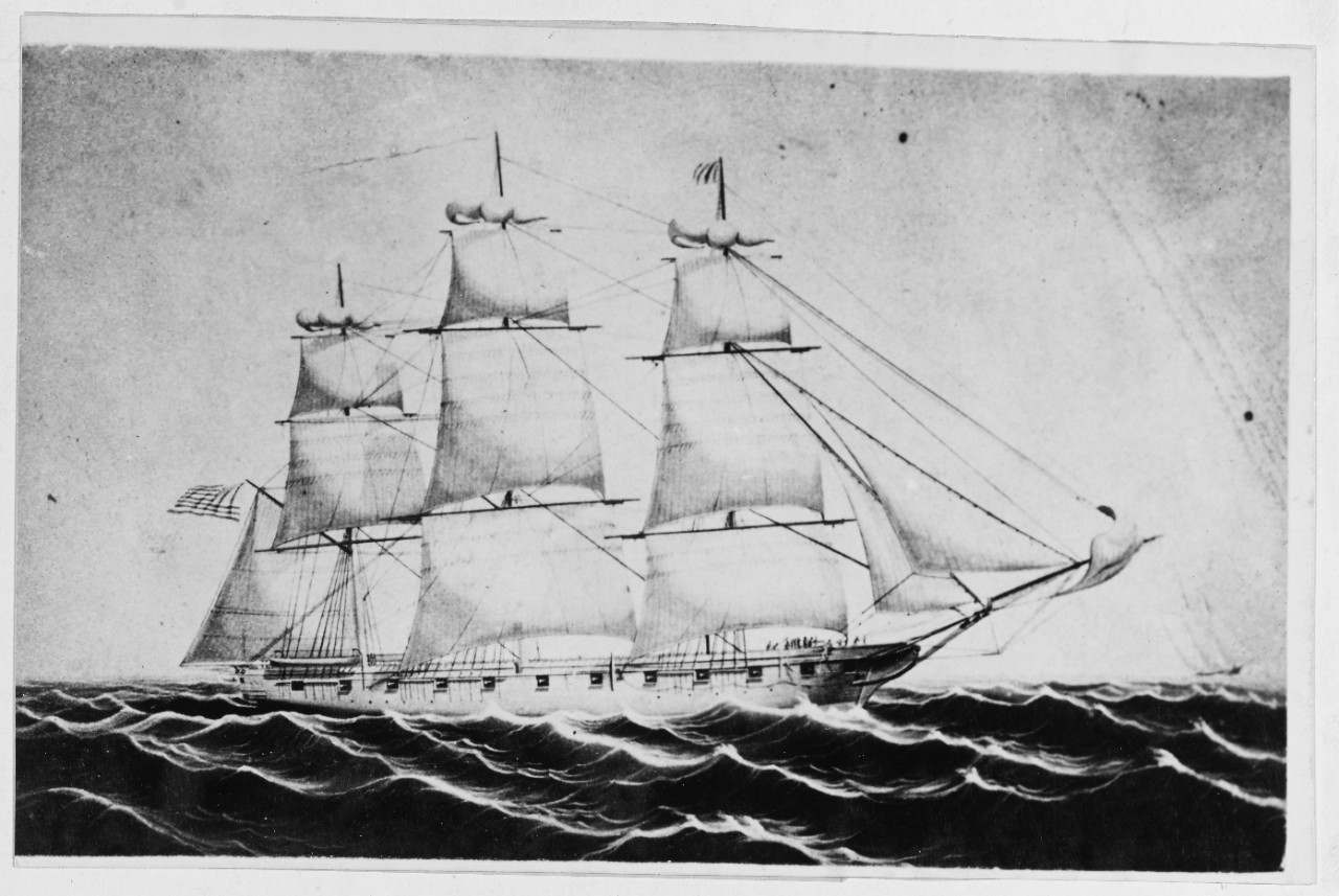 USS PORTSMOUTH, 1843-1915