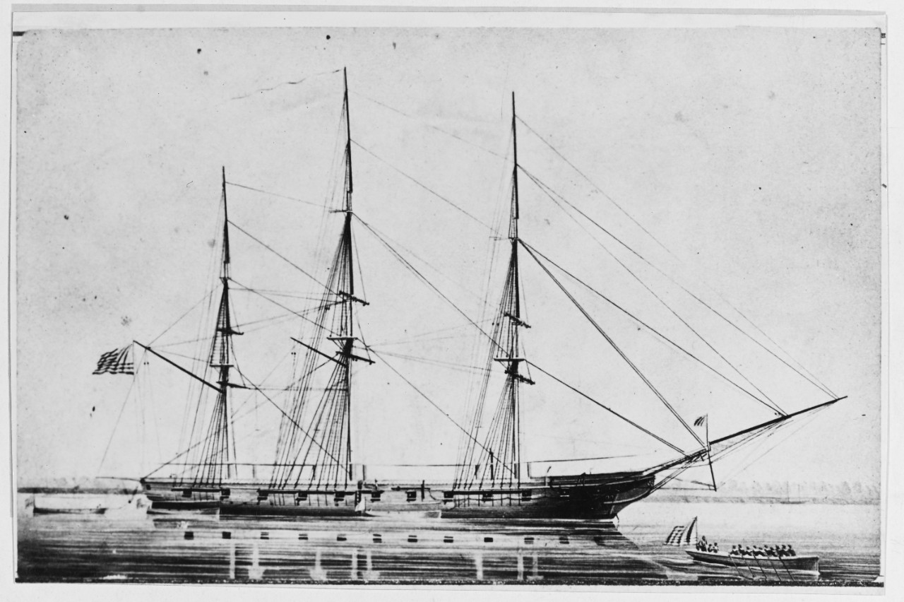 USS PORTSMOUTH, 1843-1915