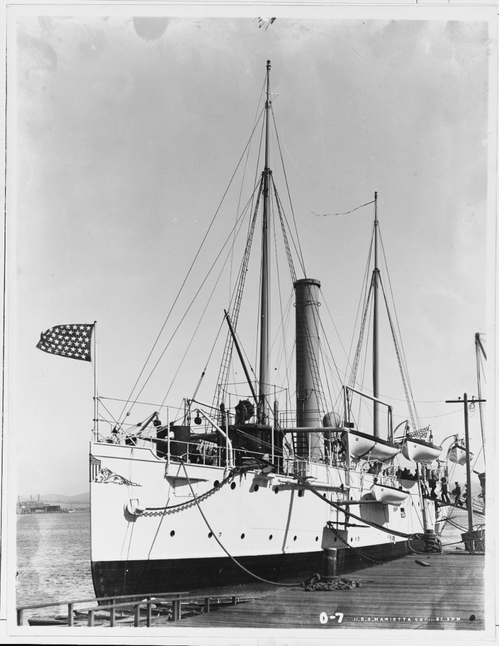 USS MARIETTA (PG-15), 1897-1920