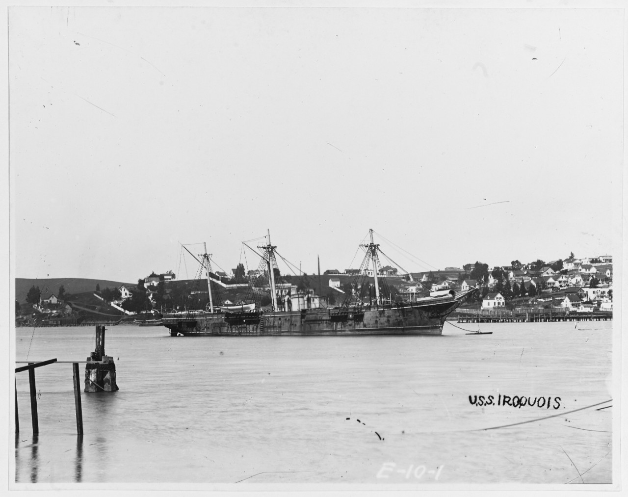 USS IROQUOIS, 1859-1910