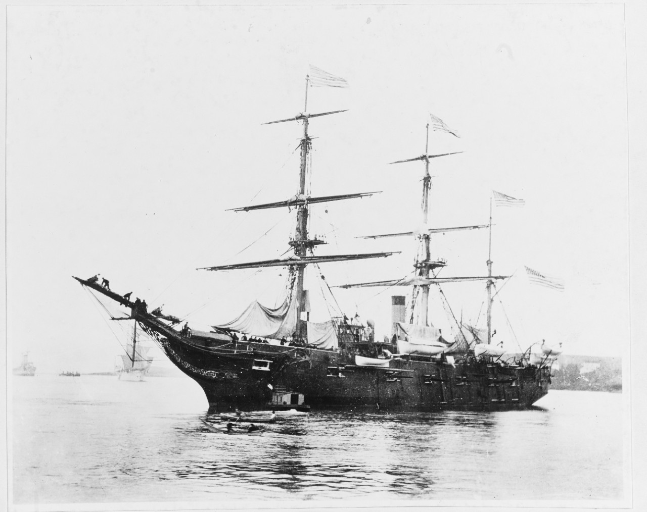 USS HARTFORD, 1858-1926
