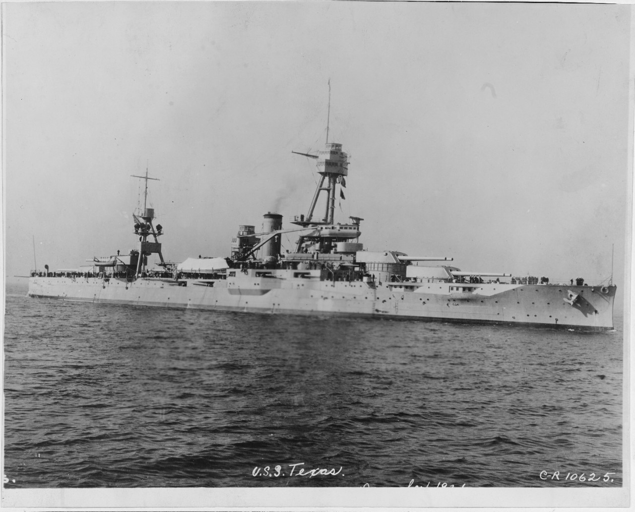 USS TEXAS (BB-35), 1914-48