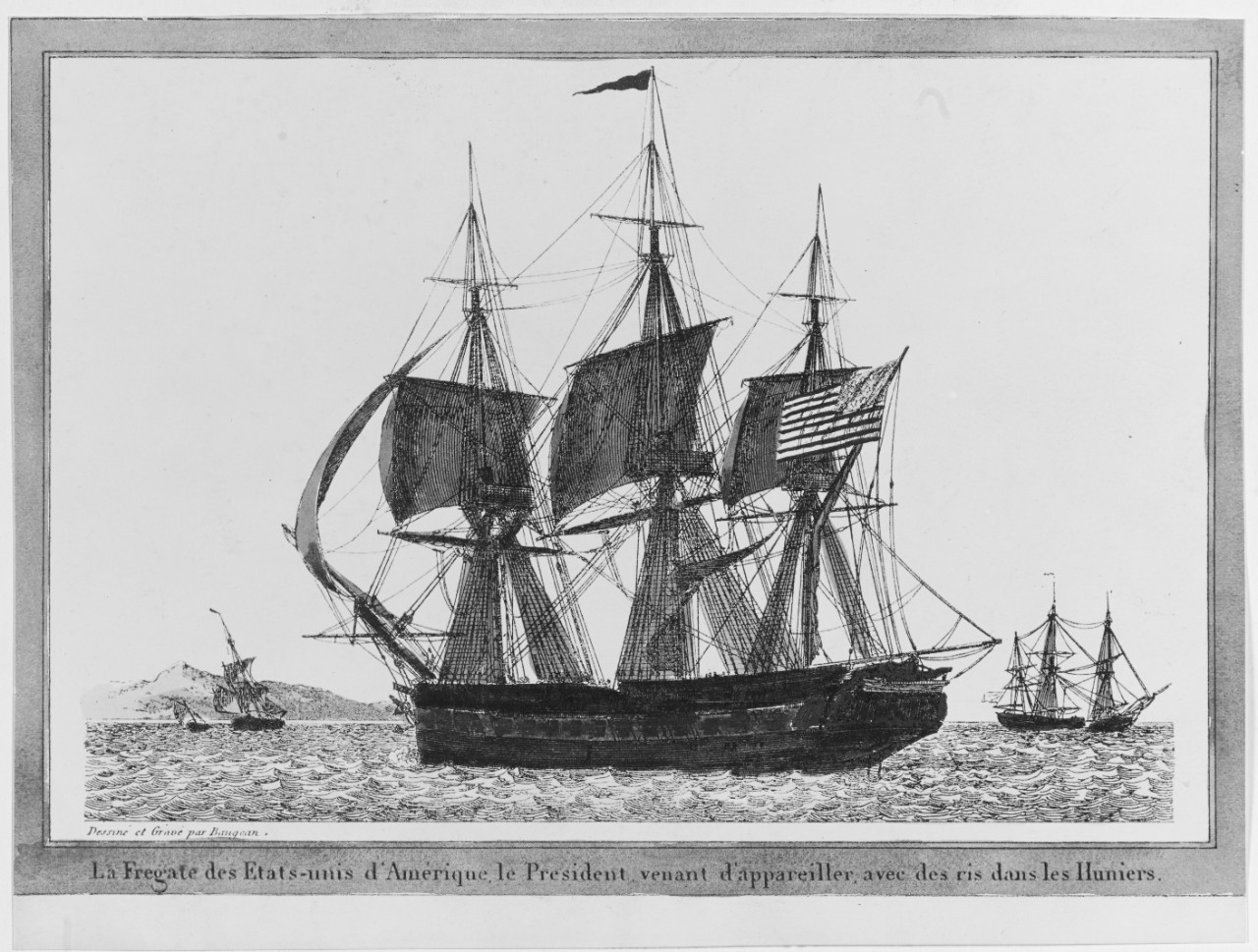 USS PRESIDENT, 1800-1815