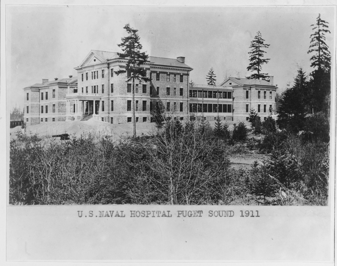 U.S. Naval Hospital, Puget Sound, Washington in 1911.
