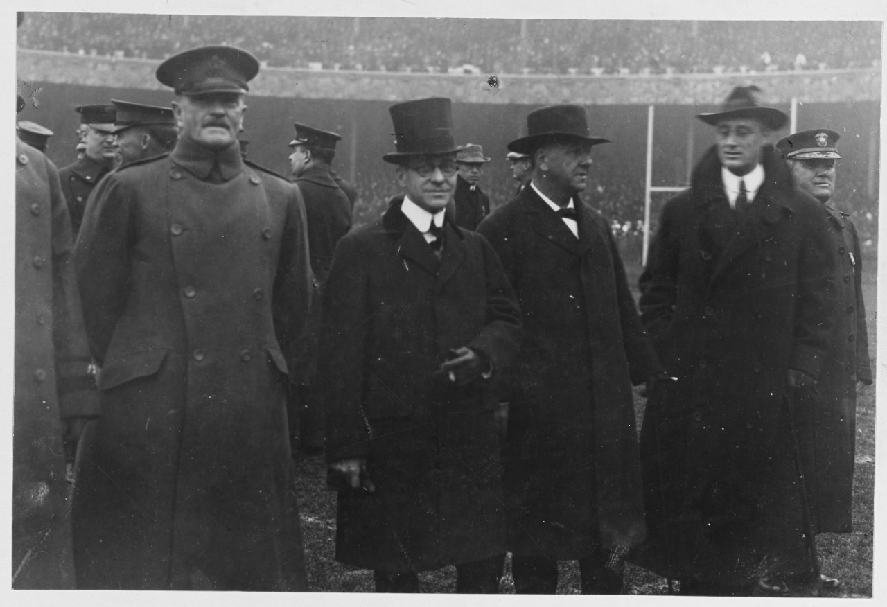 Army-Navy Football game at the Polo Grounds, New York. 