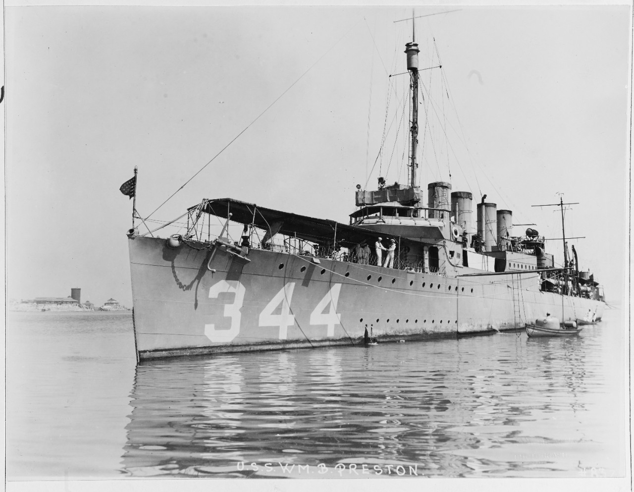 USS WILLIAM B. PRESTON (DD-344), 1920-46