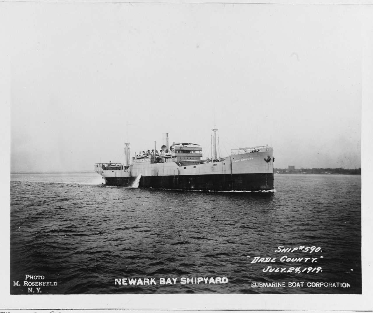 SS DADE COUNTY Ship #590