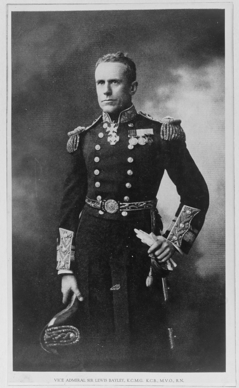 Vice Admiral Lewis Bayley, British Navy, Commanding Forces, Queenstown, Ireland