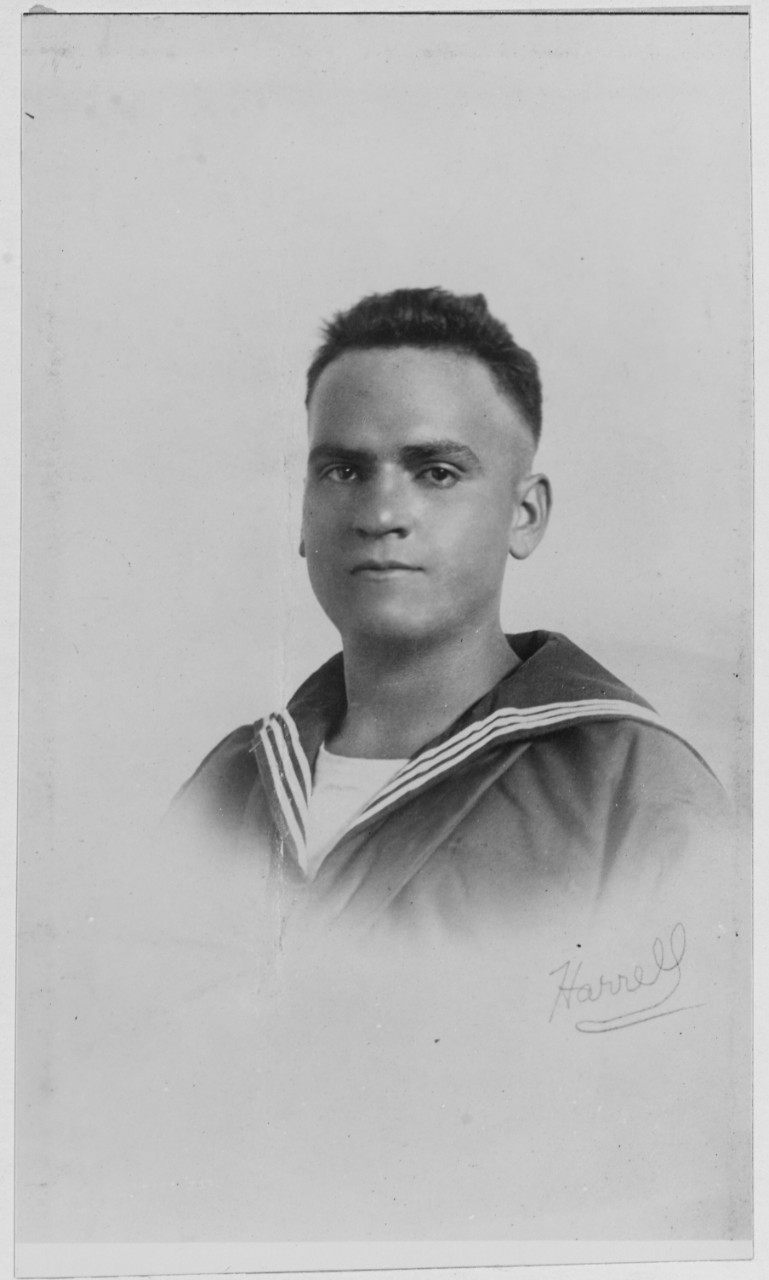 E.A. Chevault, Watertender, USN (Navy Cross)