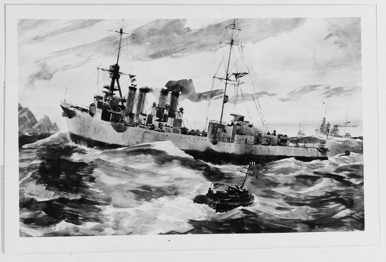 "Scouting," USS CONCORD (CL-10, 1923-1947)