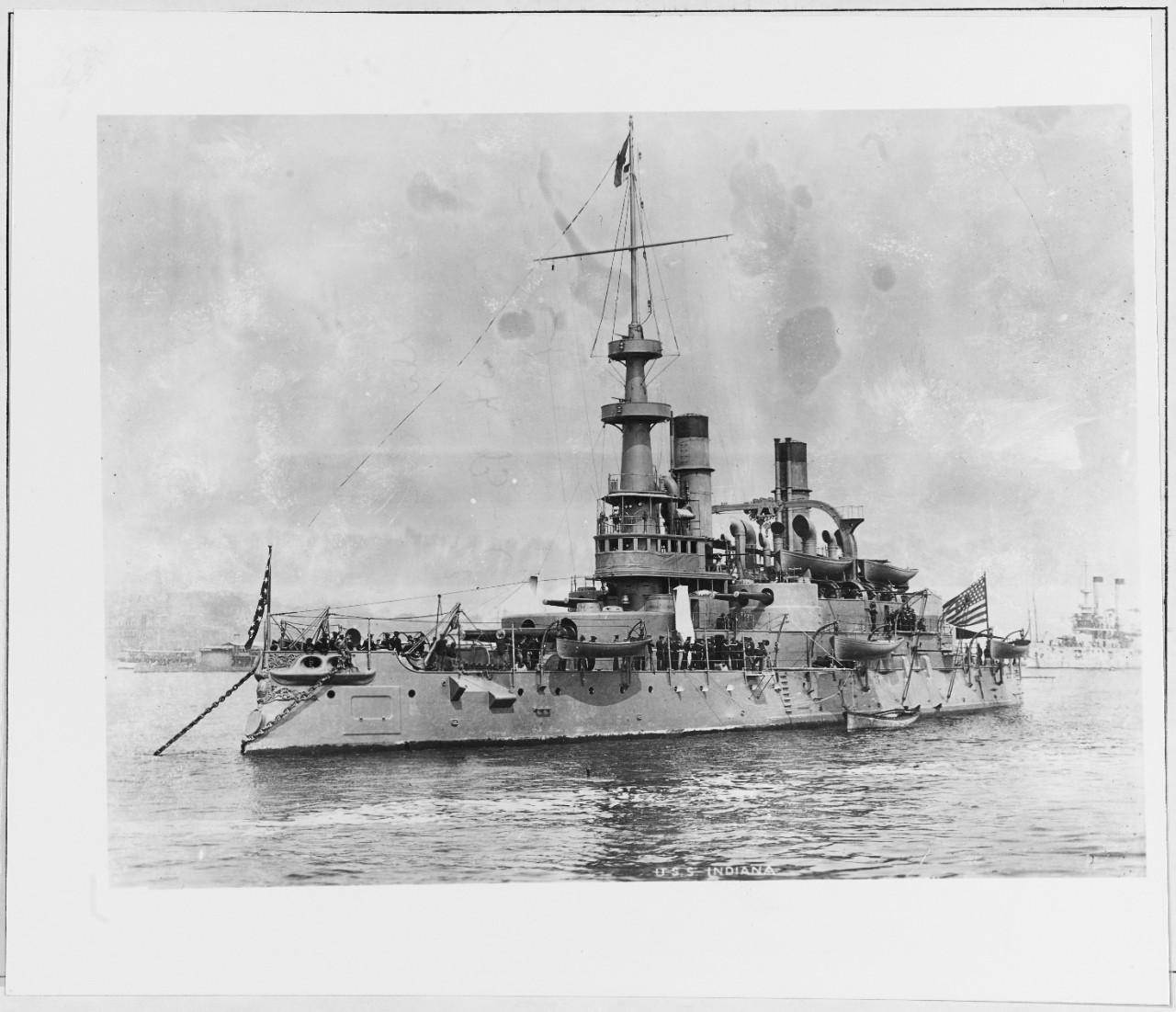 USS INDIANA (BB-1) (1895-1920)