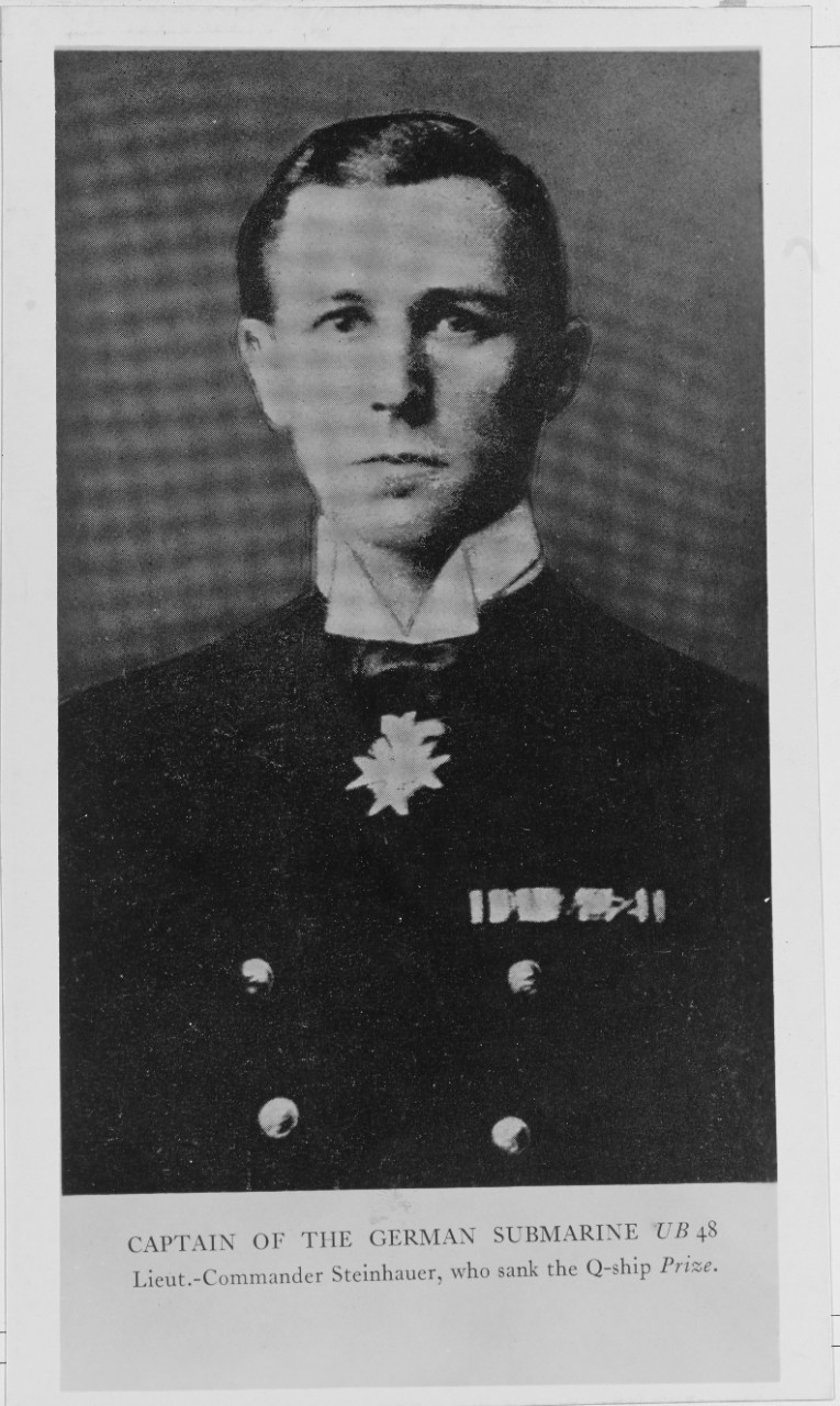 German Lieutenant Commander Steinhauer