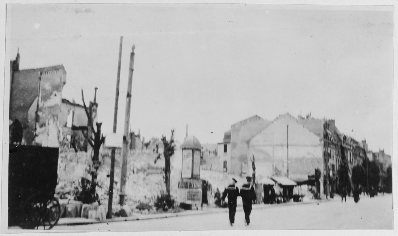 Reims, France, after battle, 1 July 1919.