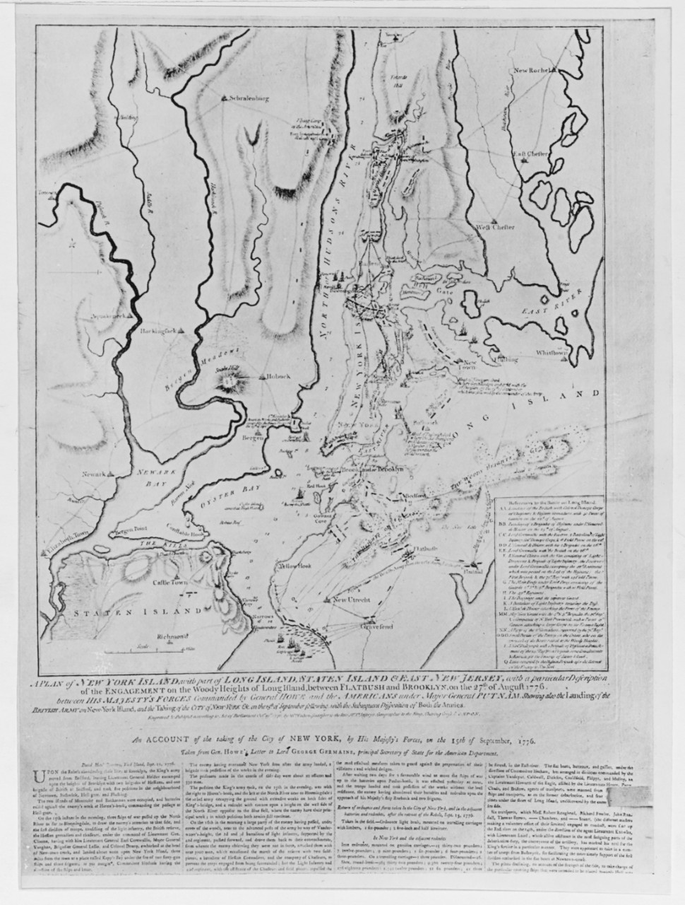 Plan of New York Island