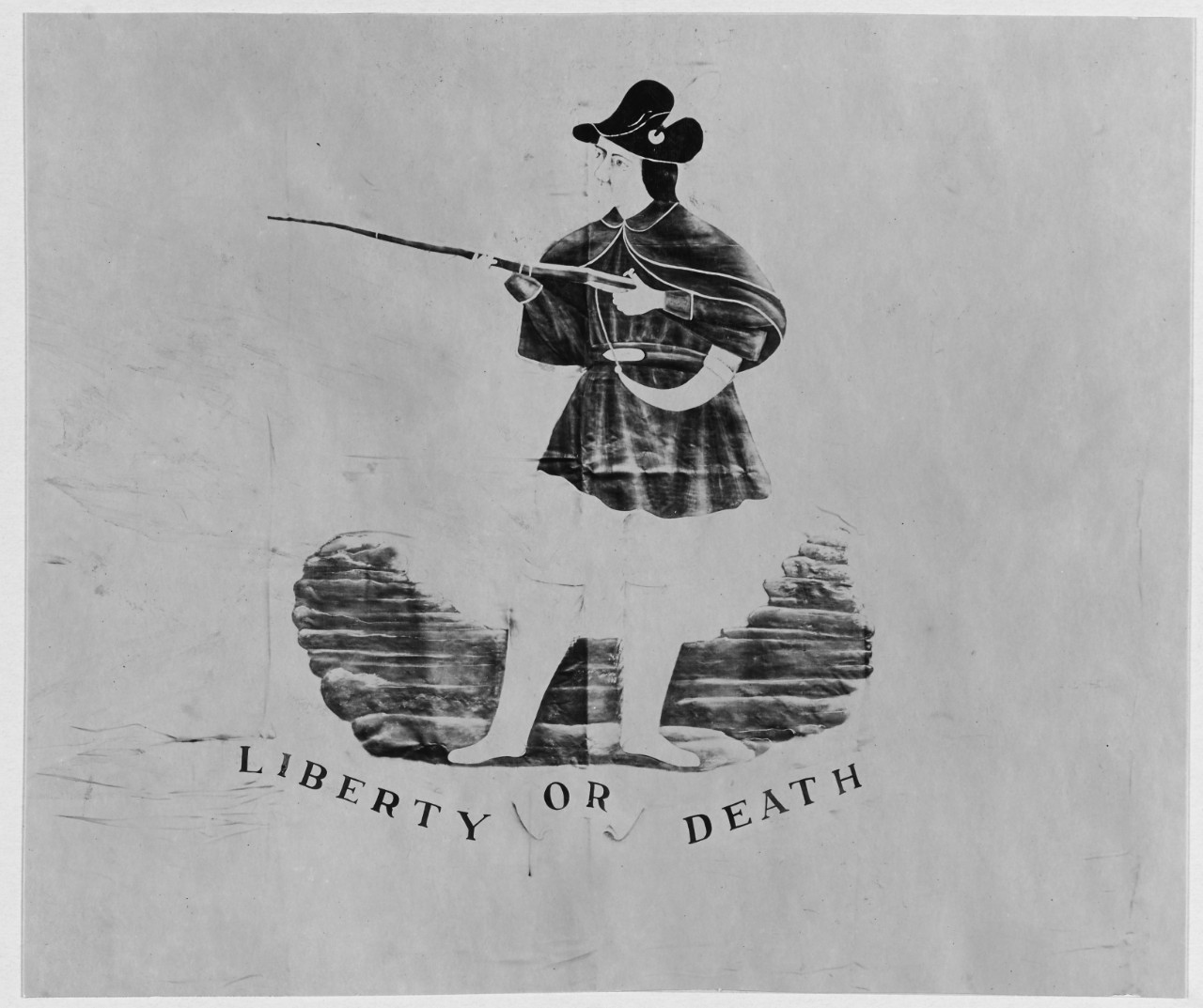 South Carolina's "Liberty or death" flag