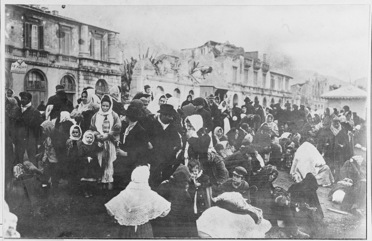 Photo #: NH 1177  Messina Earthquake, 28 December 1908