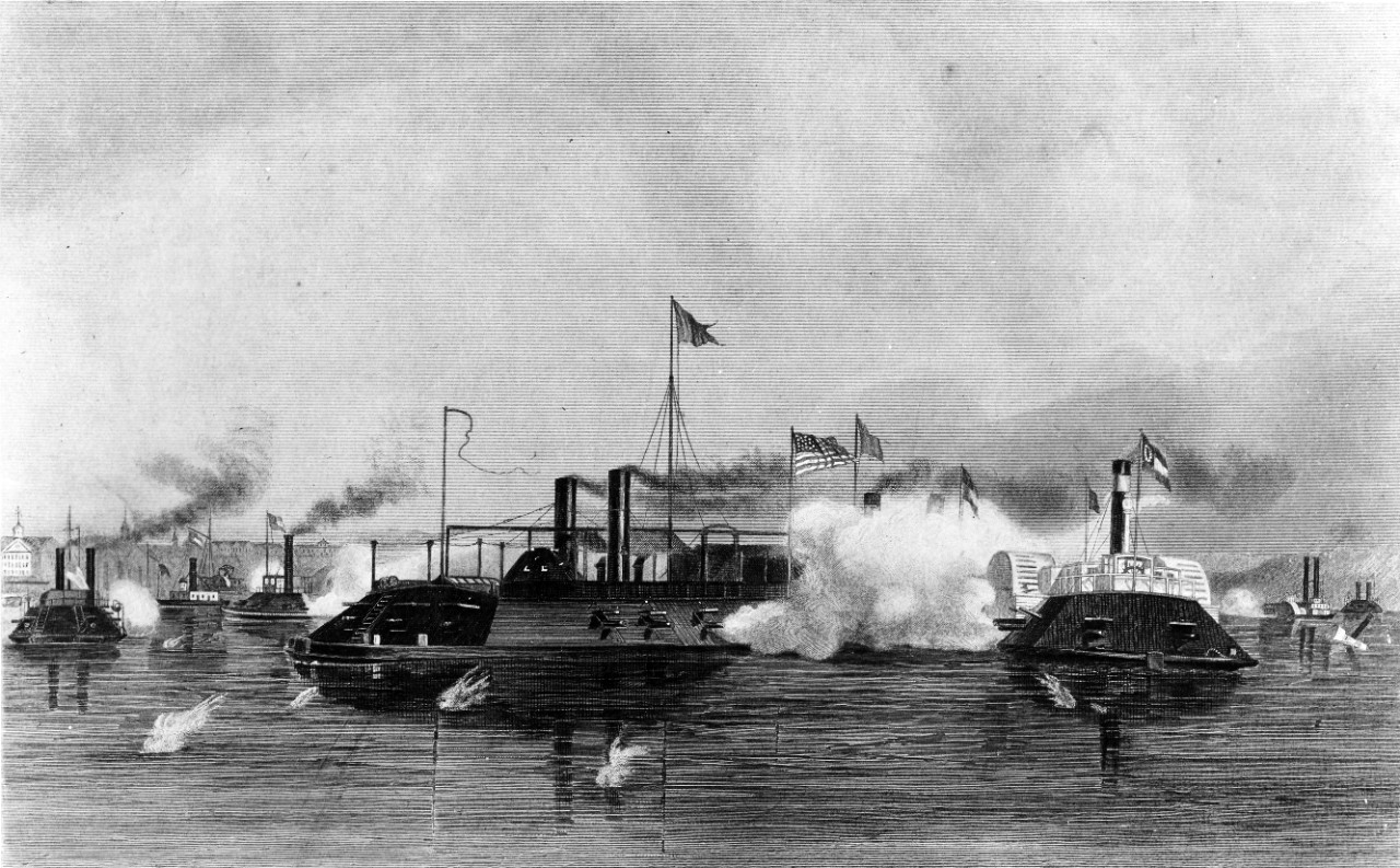 Gunboats at Memphis