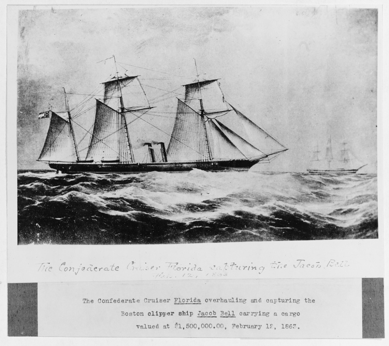 Photo #: NH 1320  CSS Florida (1862-1864)