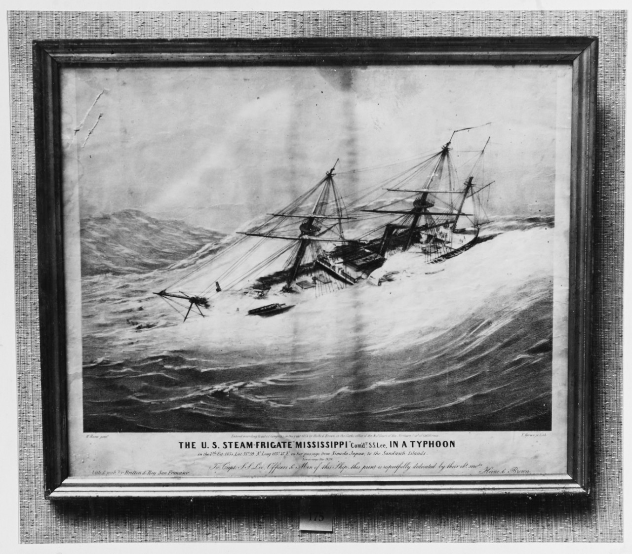 Steam frigate USS MISSISSIPPI (1839-1863)