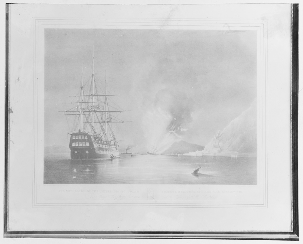 U.S. steam frigate MISSOURI (1841-1843)
