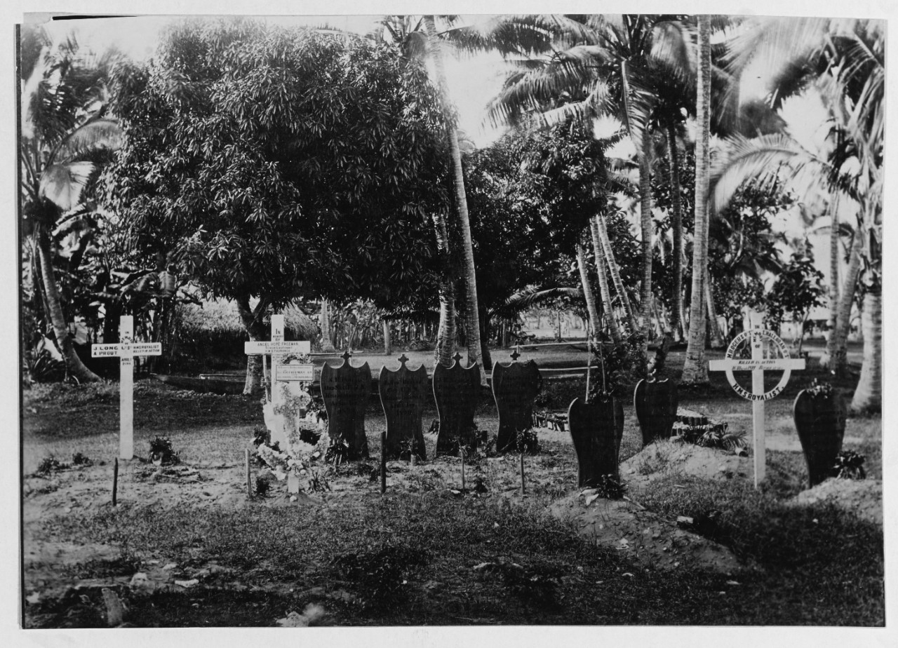 Graves at Samoa