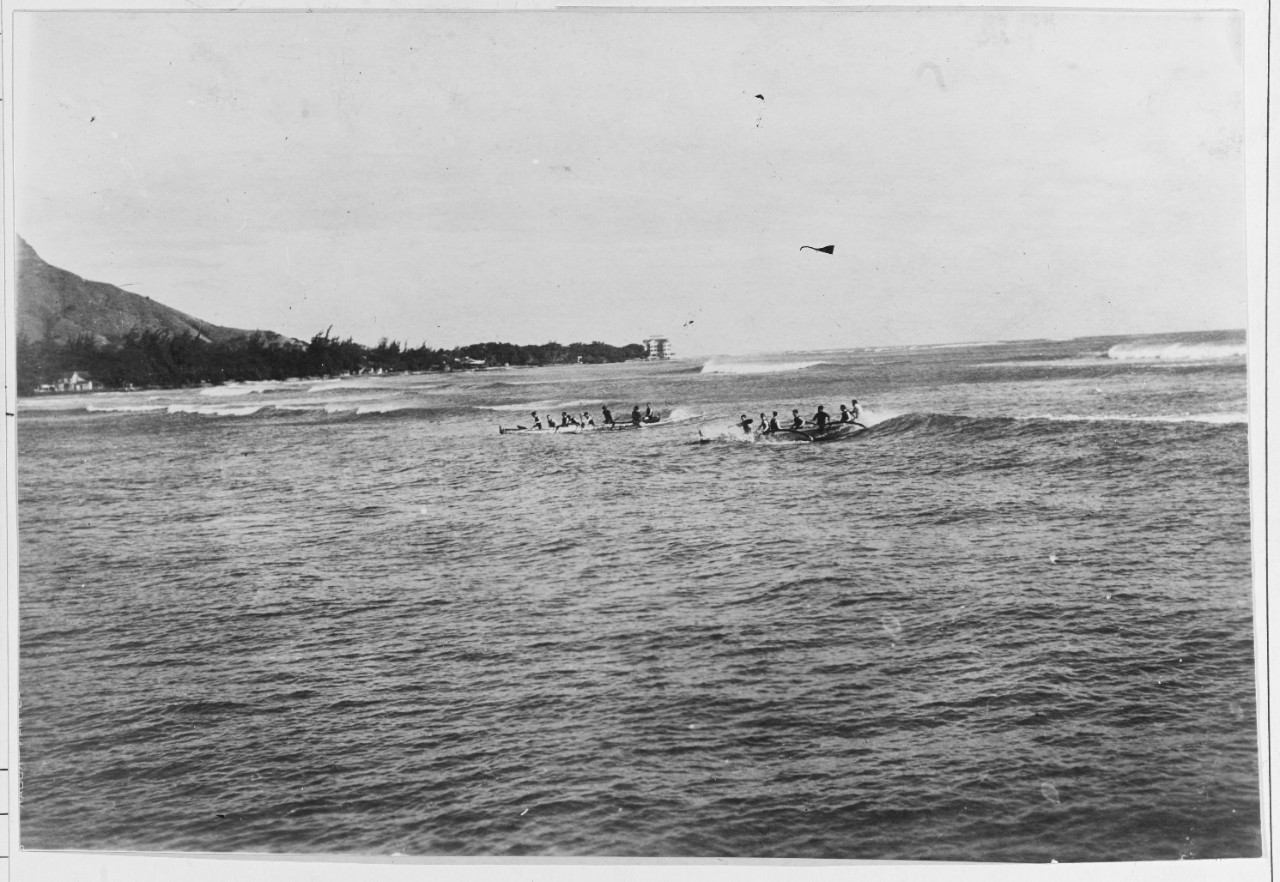 Photo #: NH 1398  World Cruise of the &quot;Great White Fleet&quot;, 1907-1909
