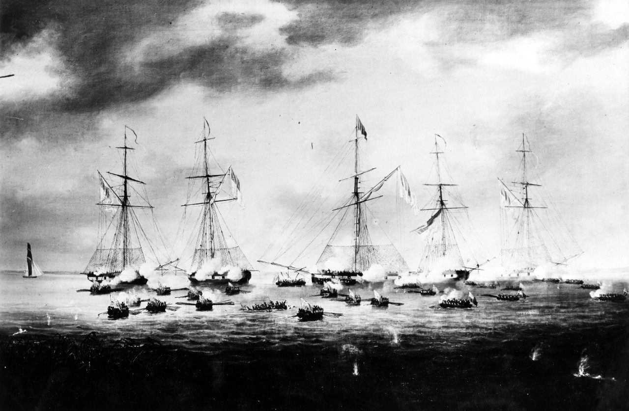 War of 1812, Lake Borgne, Louisiana