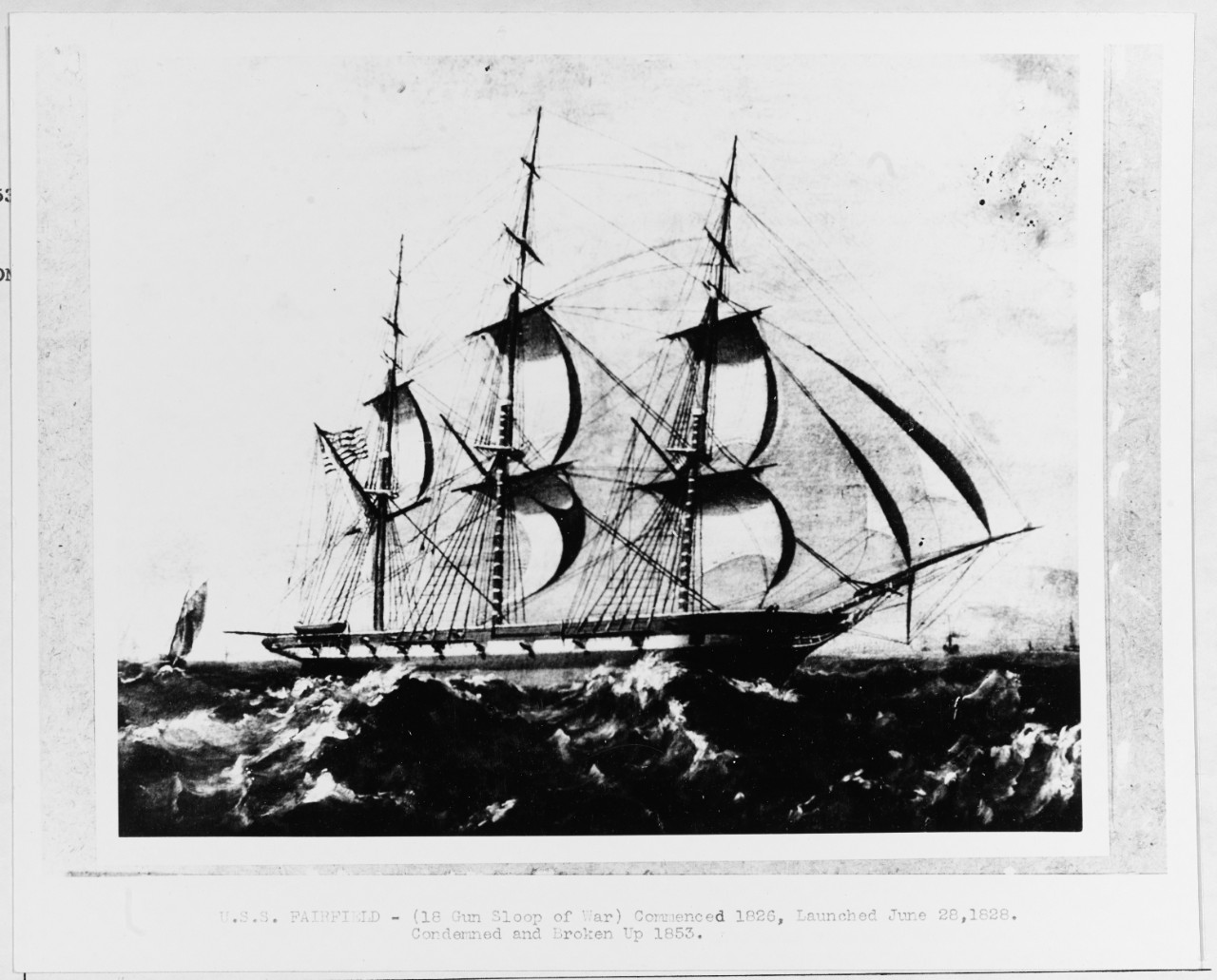 U.S. sloop of war FAIRFIELD (1828-1852)