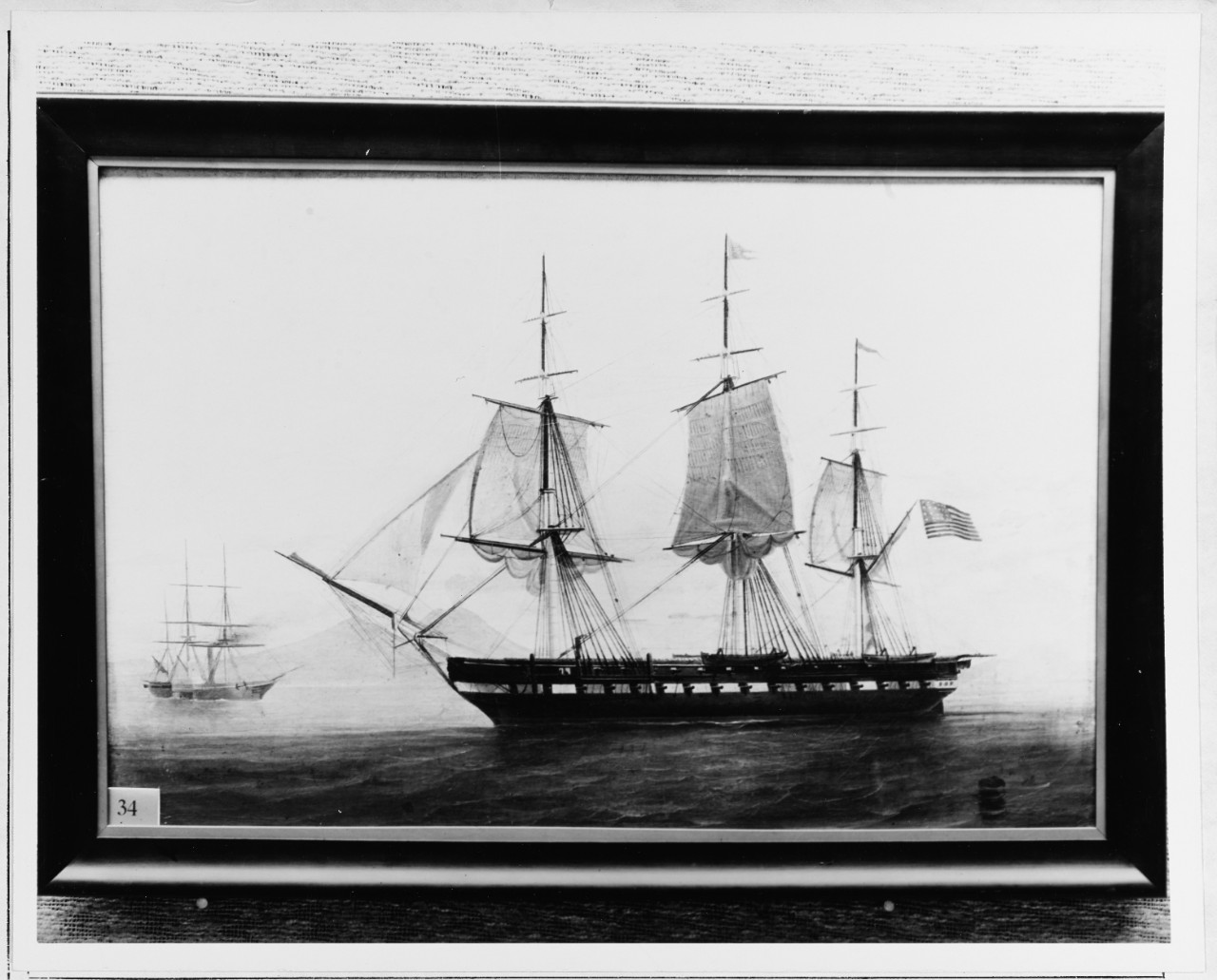 Photo #: NH 1430  USS Congress (1842-1862) USS Susquehanna (1850-1883)