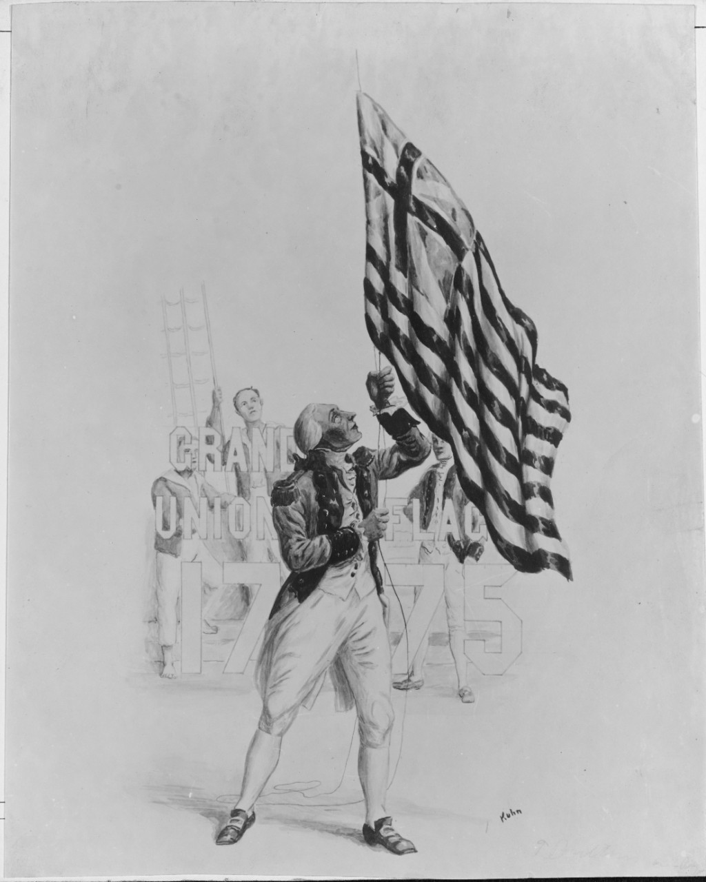 Grand Union Flag, 1775