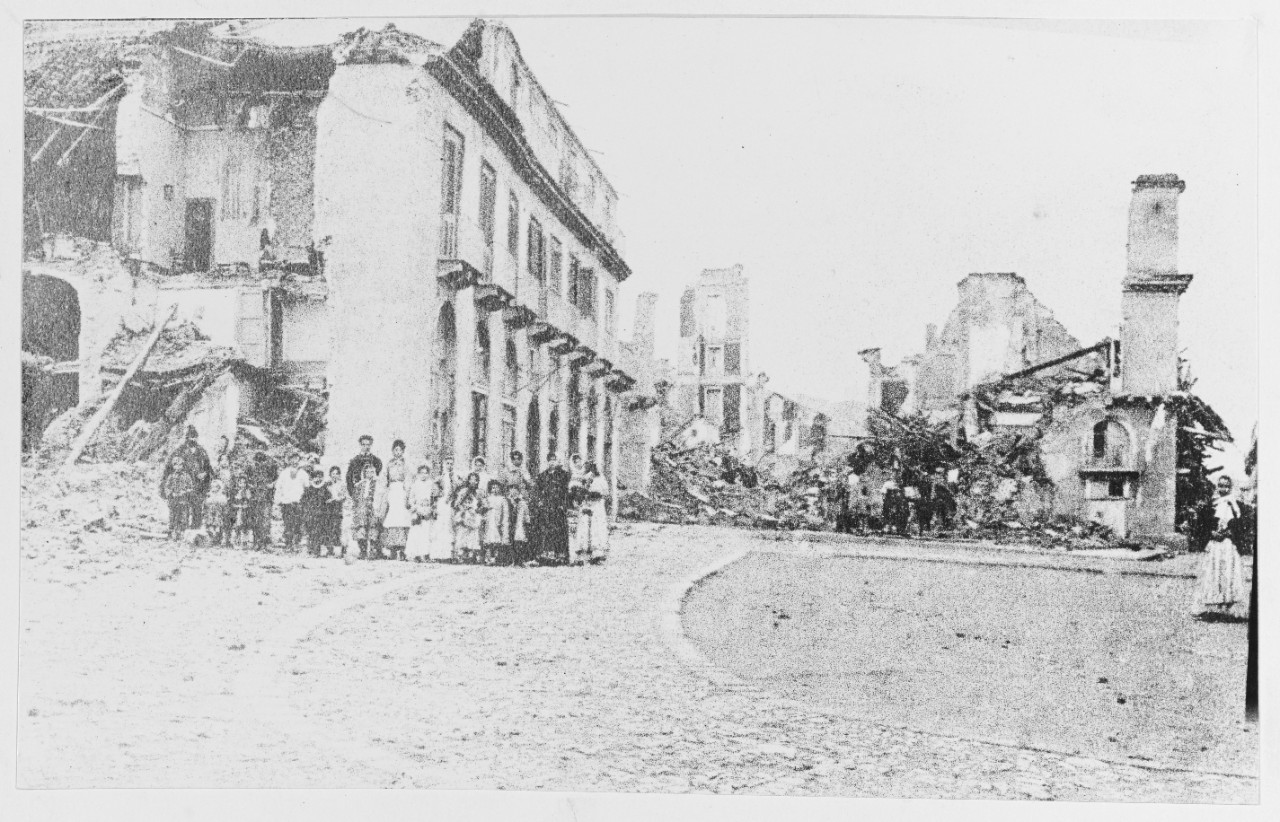 Photo #: NH 1518  Messina Earthquake, 28 December 1908