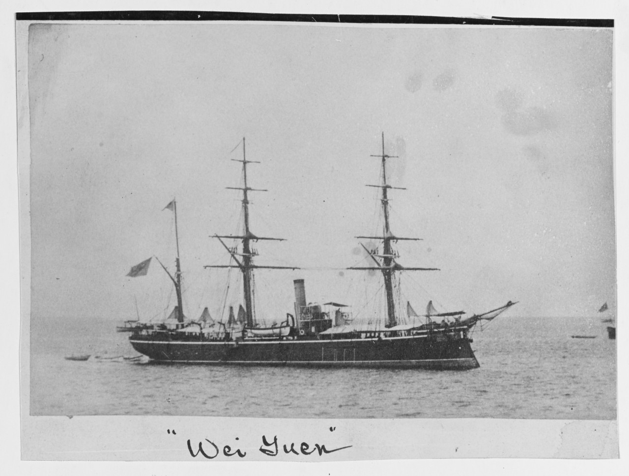 Chinese warship WEI-YUEN