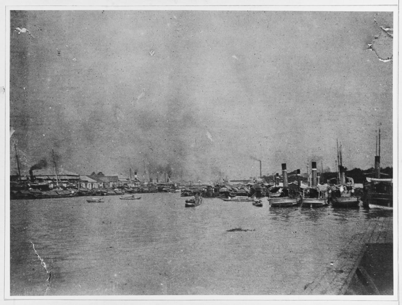 Pasig River, Manila, Philippine Islands, 1900.
