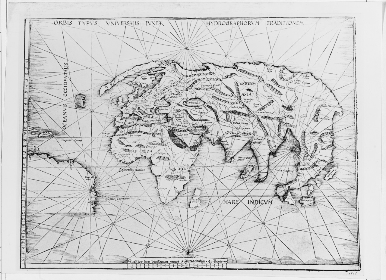 Ptolemy's map of the world