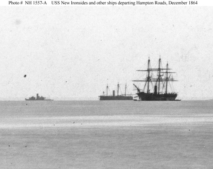 Photo #: NH 1557-A  Fort Fisher Operation, December 1864 -- January 1865