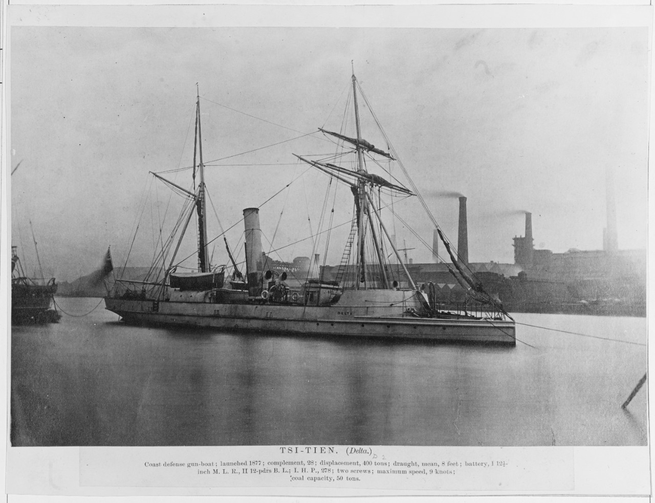 TSI-TIEN (Chinese gunboat, built 1877)