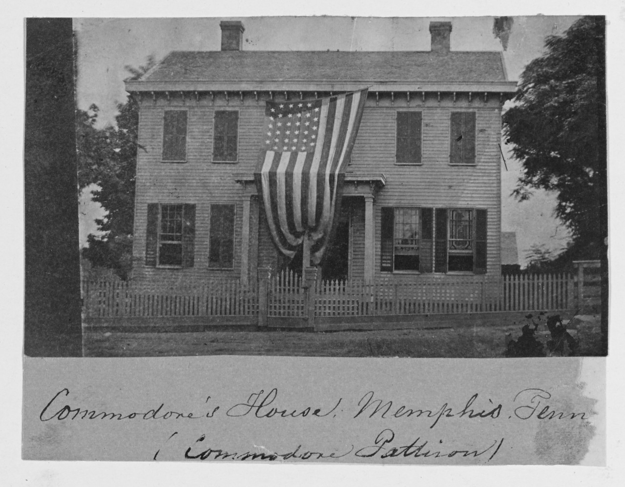Commodore Thomas Pattison's house, Memphis, Tennessee.