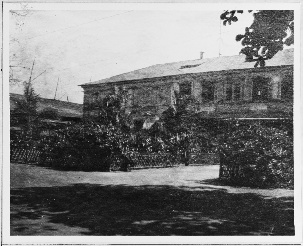Commandant's house, Naval Base Cavite, Philippine Islands, 1900.