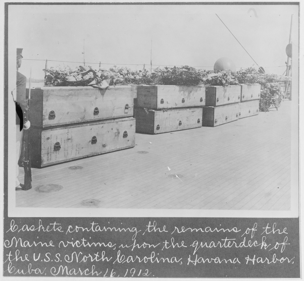 USS MAINE Disaster Victims