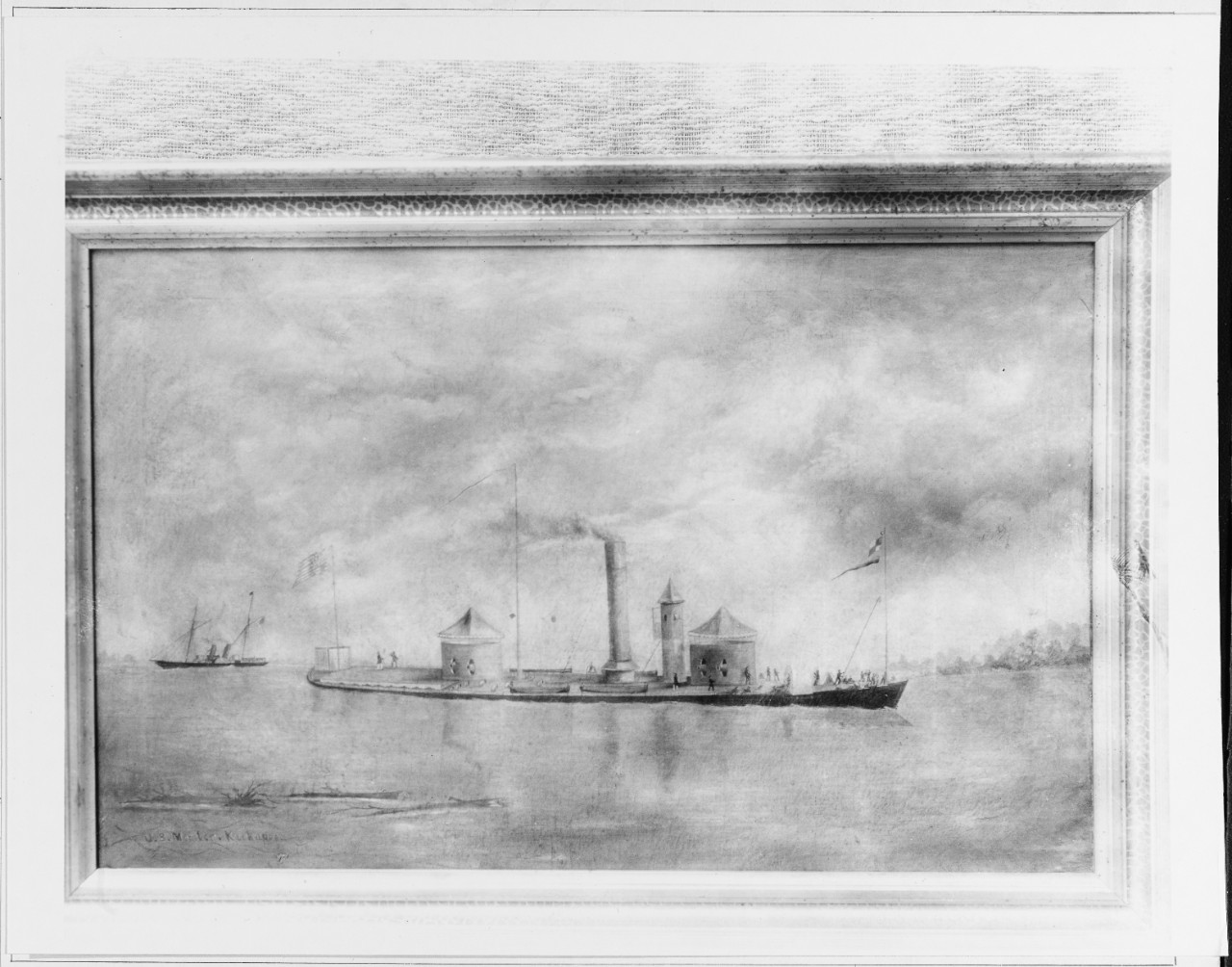 Photo #: NH 1730  USS Kickapoo (1864-1874)
