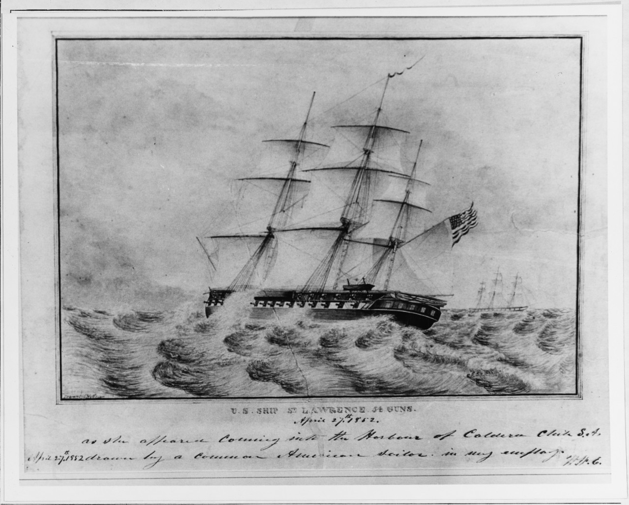 USS ST. LAWRENCE, 1826-75