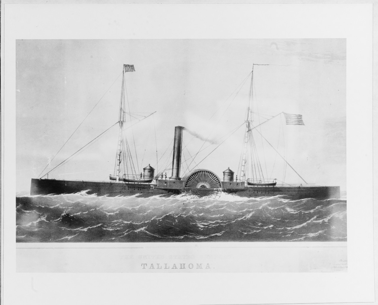 Photo #: NH 1737  USS Tallahoma (1865-1868)