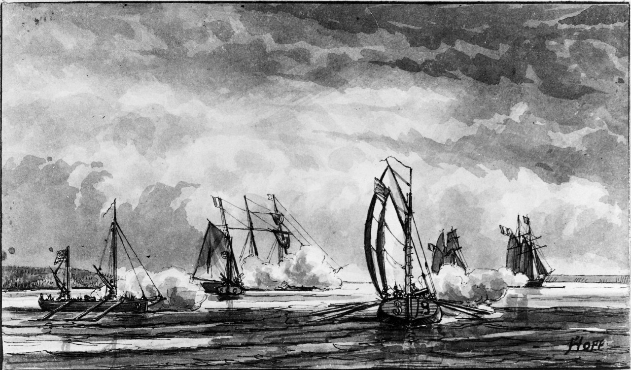 Capture of French Privateers