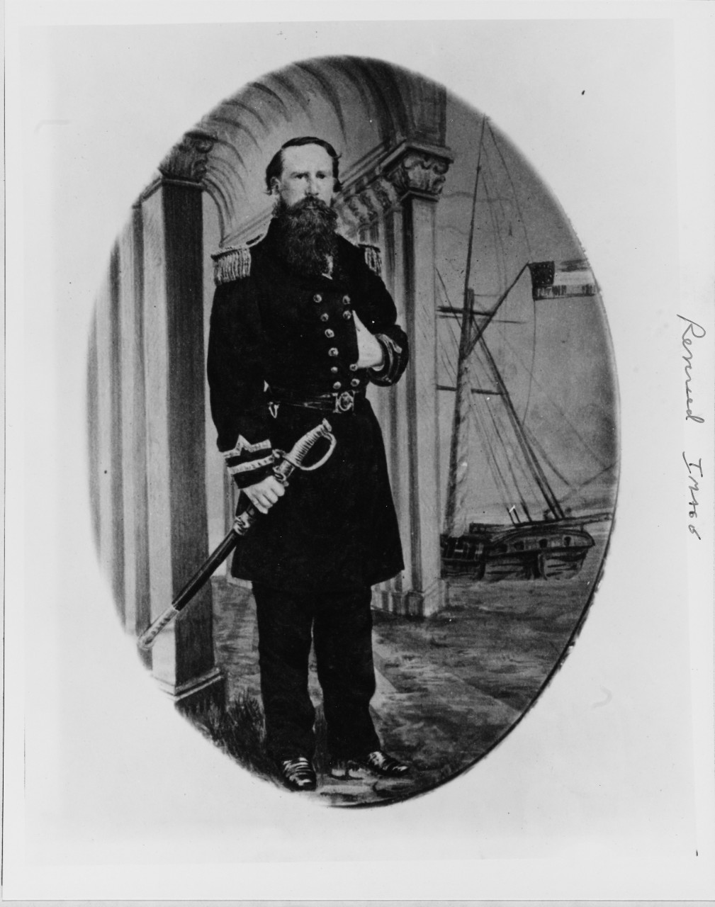 Photo #: NH 1875  Lieutenant Thomas Bee Huger, CSN