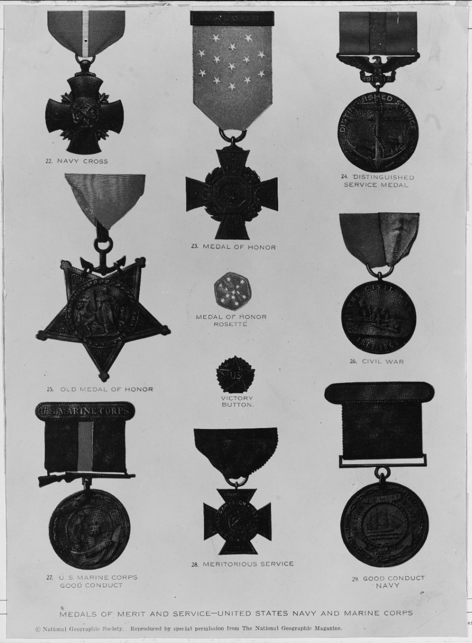 US Navy and Marine Corps Medals