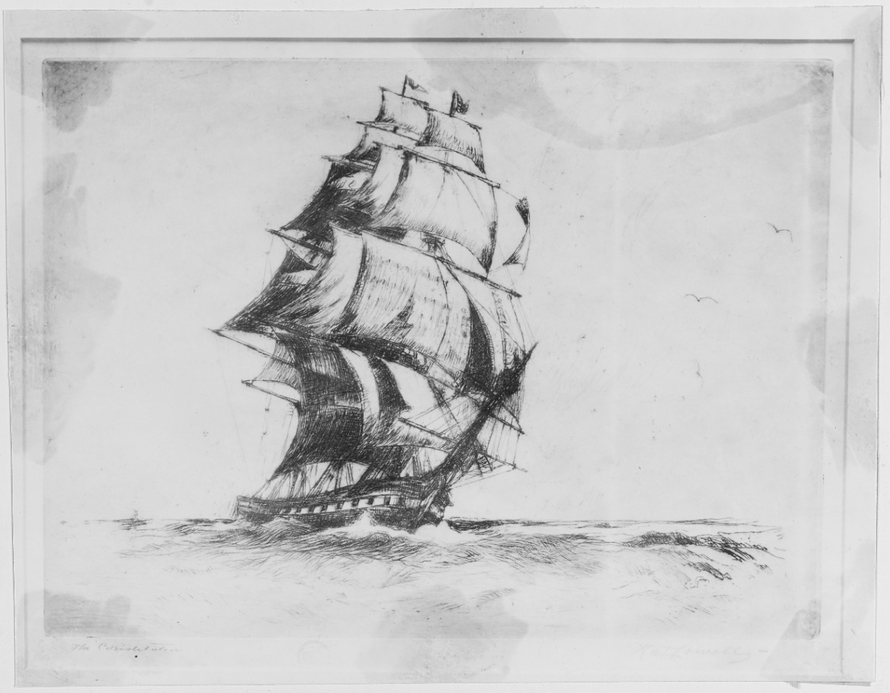 USS CONSTITUTION, 1797