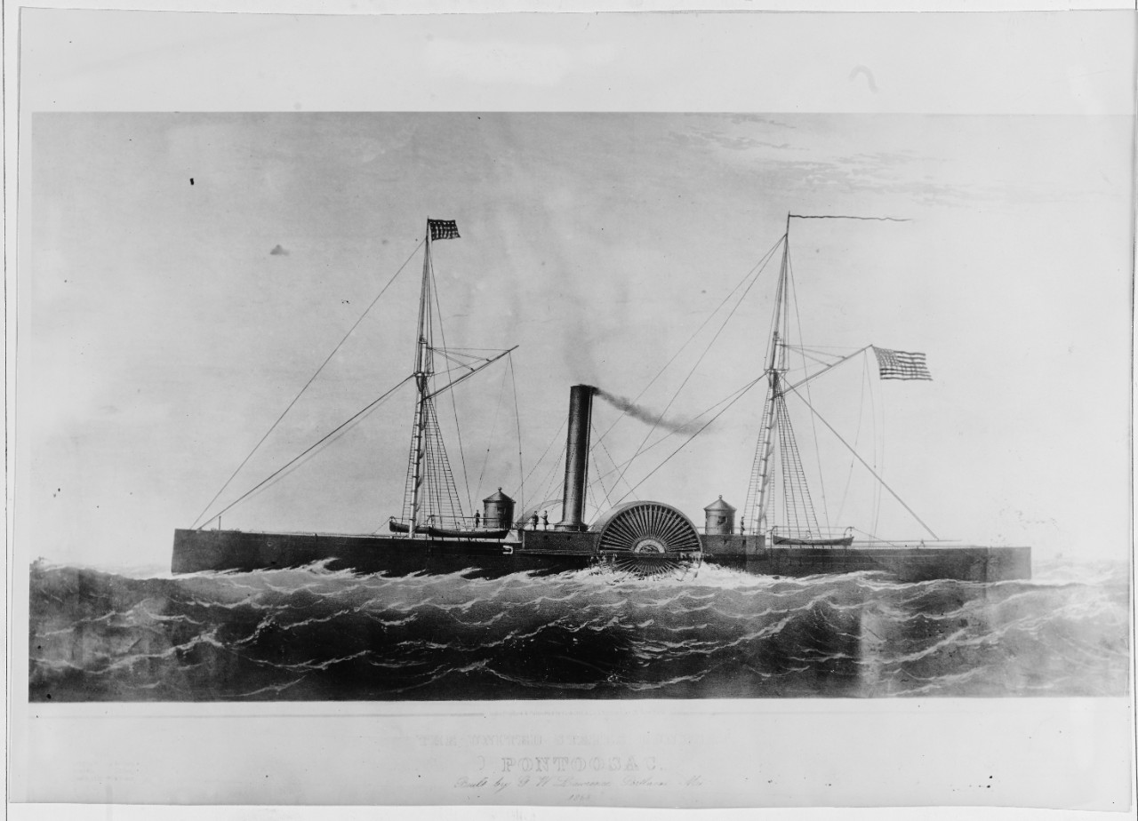 Photo #: NH 2014  USS Pontoosuc (1864-1866)